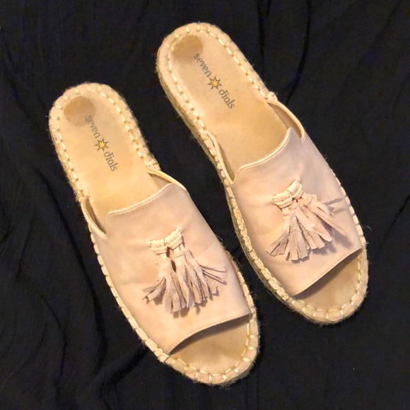 Seven Dials size 8.5 pink sandals - Picture 1 of 6